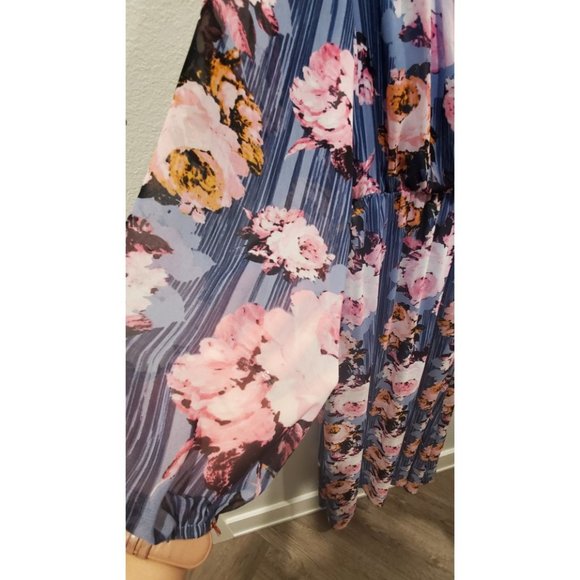 NANAMACS Floral Long Sleeve Maxi Dress - Picture 2 of 8